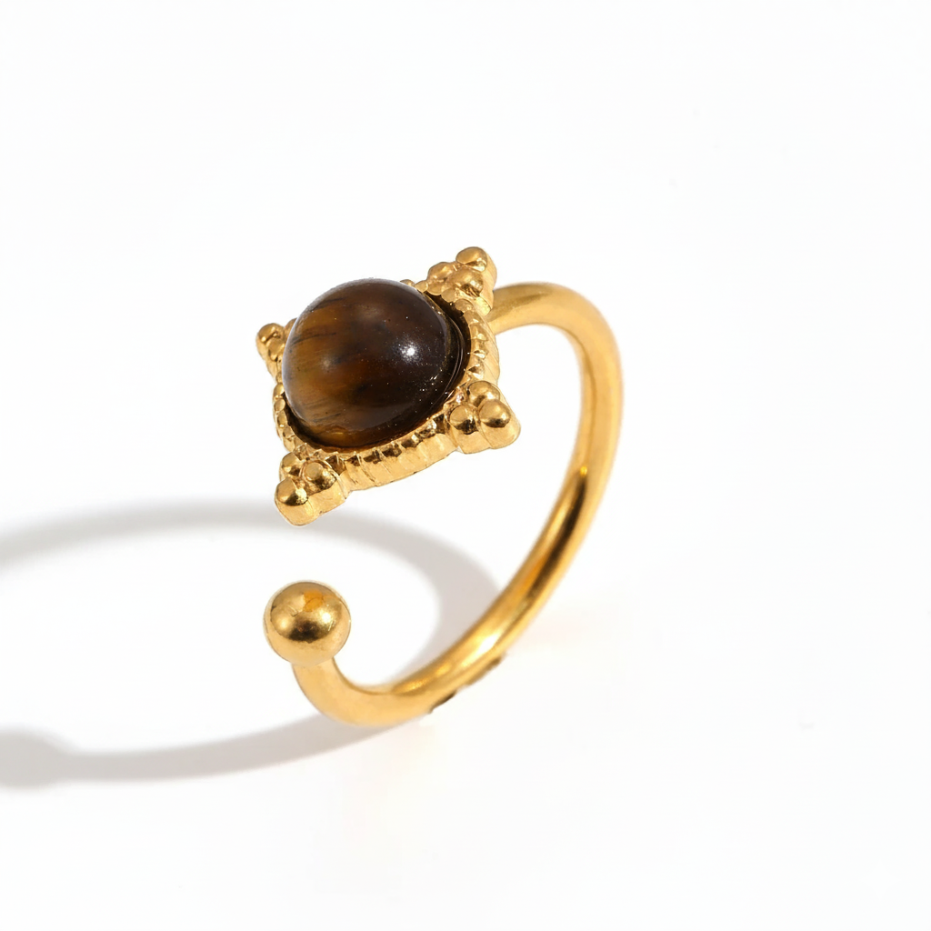 Bague Réglable | Éclat Terrestre