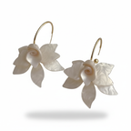 Boucles d'oreilles fleur